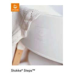 Chaise Steps™ Blanc / Naturel De Stokke® -Mini Moomes Soldes 01005642 4