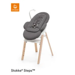 Chaise Steps™ Blanc / Naturel De Stokke® -Mini Moomes Soldes 01005642 6