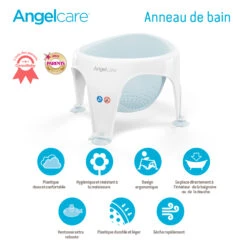 Anneau De Bain Gris De Angelcare -Mini Moomes Soldes 01083044 7