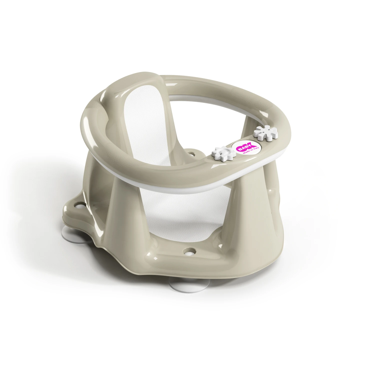 Flipper Evolution Siège De Bain Taupe De OK Baby 1 Flipper Evolution Siège De Bain Taupe De OK Baby
