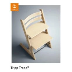 Chaise Haute Tripp Trapp® Chêne Naturel De Stokke® 8 Chaise Haute Tripp Trapp® Chêne Naturel De Stokke® -Mini Moomes Soldes 01091869 3