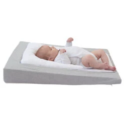 Matelas à Langer Douillet 2en1 Gris Chiné De Candide -Mini Moomes Soldes 01094336 3