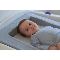 Matelas à Langer Douillet 2en1 Gris Chiné De Candide -Mini Moomes Soldes 01094336 4