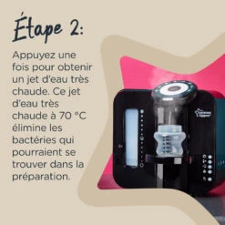 Préparateur-Chauffe Biberons Perfect Prep Noir De Tommee Tippee -Mini Moomes Soldes 01098254 6