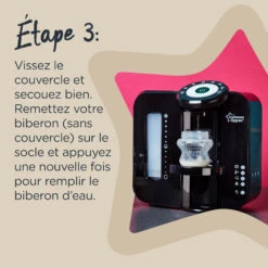 Préparateur-Chauffe Biberons Perfect Prep Noir De Tommee Tippee -Mini Moomes Soldes 01098254 7