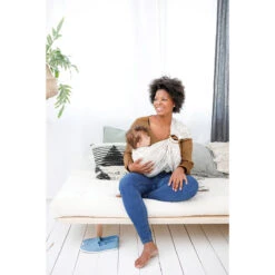 Écharpe De Portage Anneaux BB-Sling Ornate Blue De Babylonia -Mini Moomes Soldes 01099074 6