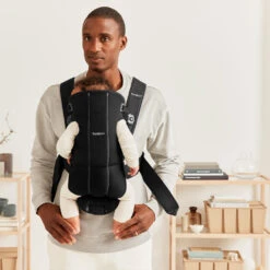 Porte-bébé Mini Noir Coton De BabyBjörn 15 Porte-bébé Mini Noir Coton De BabyBjörn -Mini Moomes Soldes 01102885 6