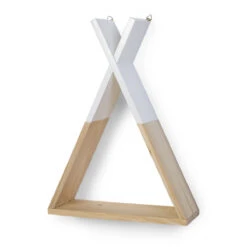 Petite étagère Tipi Naturel Blanc De Childhome