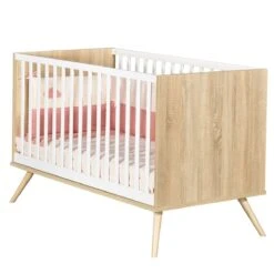 Seventies Little Big Bed 70x140 Chêne Doré De Sauthon Baby's Sweet Home 12 Seventies Little Big Bed 70x140 Chêne Doré De Sauthon Baby's Sweet Home -Mini Moomes Soldes 01124316 3