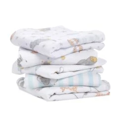 Lot De 5 Langes Musy 60x60 Dumbo De Aden + Anais Essentials