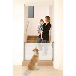 Barrière De Sécurité Rétractable 0-140 Cm Blanc De Dreambaby -Mini Moomes Soldes 01140818 4