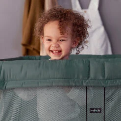 Lit Parapluie Light Vert Foncé De BabyBjörn -Mini Moomes Soldes 01141061 6