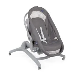 Transat Baby Hug 4 In 1 Air Dark Grey De Chicco -Mini Moomes Soldes 01141611 4