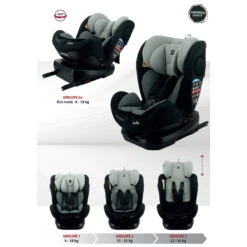Siège Auto Robi SP 0+1/2/3 Gris De Formula Baby -Mini Moomes Soldes 01146852 4