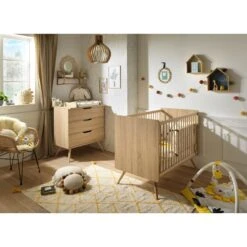 Sixties Commode 3 Tiroirs Bois De Sauthon Baby's Sweet Home -Mini Moomes Soldes 01148040 4