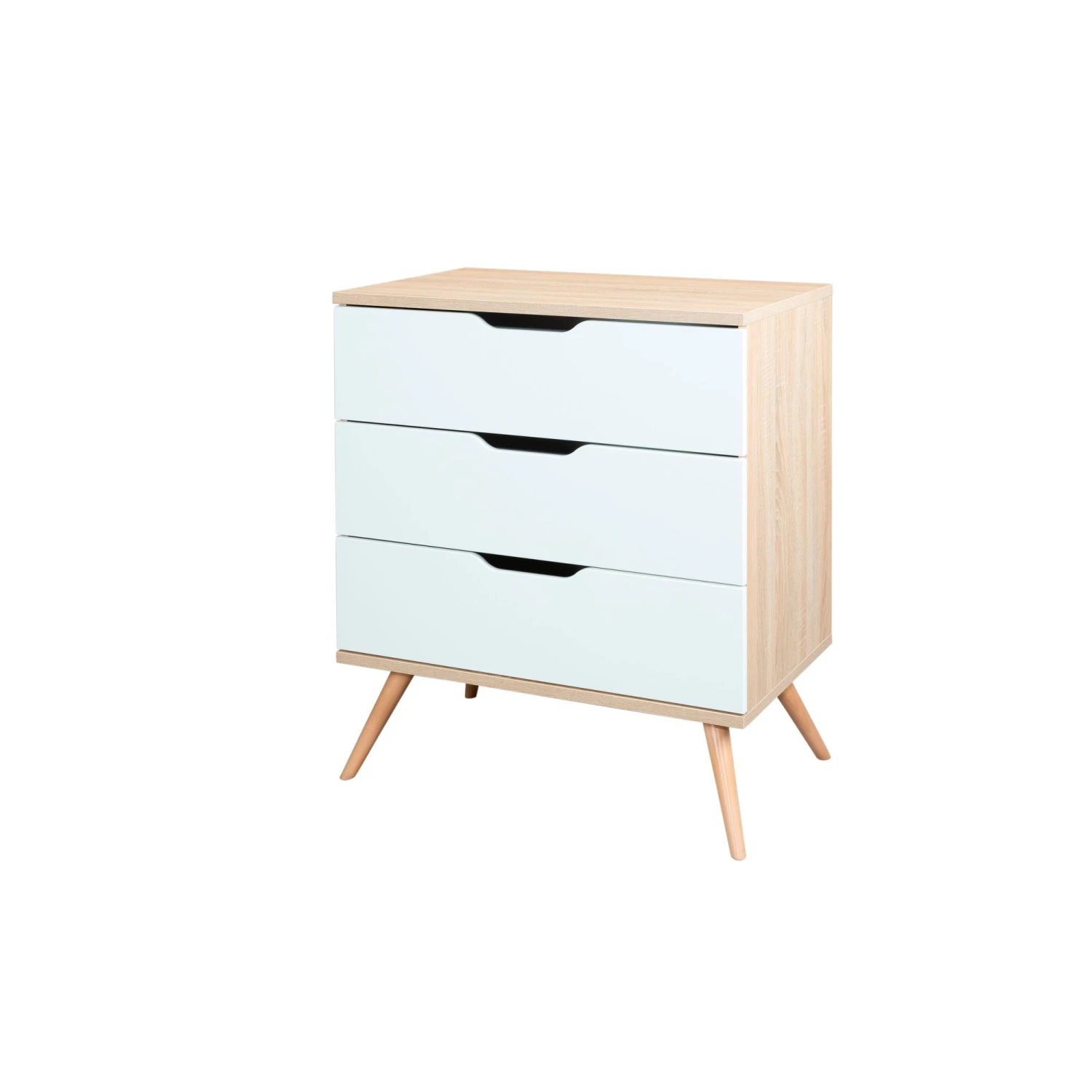 Sixties Commode 3 Tiroirs Blanc De Sauthon Baby's Sweet Home 1 Sixties Commode 3 Tiroirs Blanc De Sauthon Baby's Sweet Home