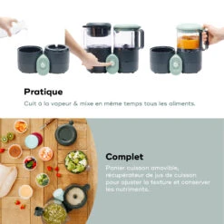 Nutribaby One Gris De Babymoov 12 Nutribaby One Gris De Babymoov -Mini Moomes Soldes 01149045 4