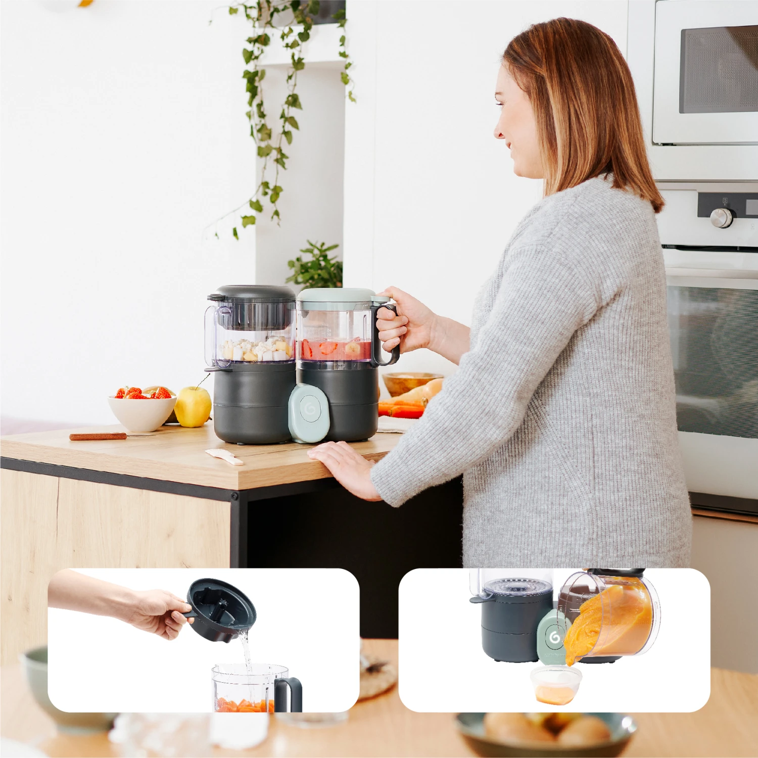 Nutribaby One Gris De Babymoov 6 Nutribaby One Gris De Babymoov – Image 6