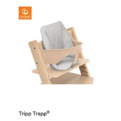 Coussin De Chaise Tripp Trapp® Classic Gris Nordique De Stokke® -Mini Moomes Soldes 01149751 3