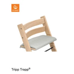 Coussin De Chaise Tripp Trapp® Classic Gris Nordique De Stokke® -Mini Moomes Soldes 01149751 4