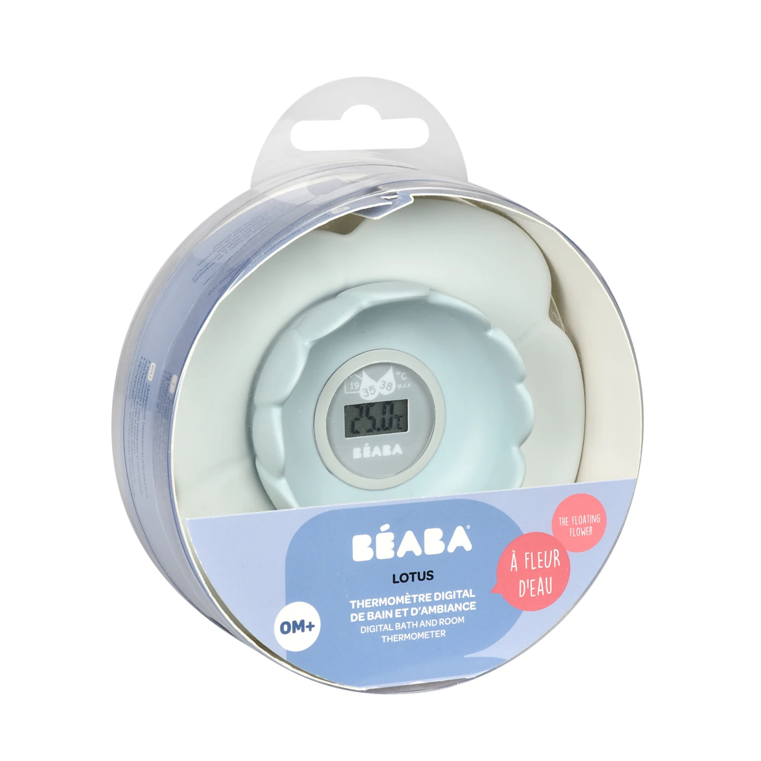 Beaba Thermomètre De Bain Lotus Bleu Vert De Béaba 3 Beaba Thermomètre De Bain Lotus Bleu Vert De Béaba – Image 3