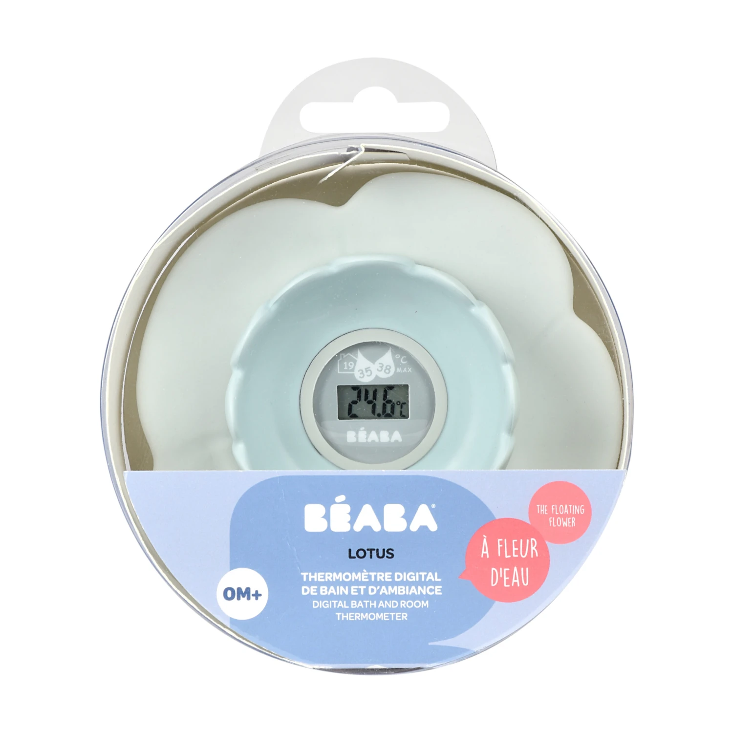 Beaba Thermomètre De Bain Lotus Bleu Vert De Béaba 4 Beaba Thermomètre De Bain Lotus Bleu Vert De Béaba – Image 4