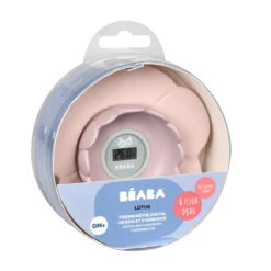 Beaba Thermomètre De Bain Lotus Vieux Rose De Béaba -Mini Moomes Soldes 01149800 4