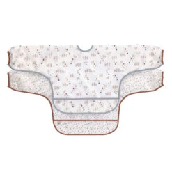 LÄSSIG Lot De 2 Bavoirs Manches Longues Avec Poche Tiny Farmer Mouton De Lässig