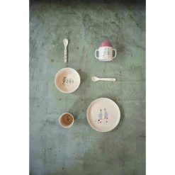 LÄSSIG Tiny Farmer Coffret Repas Enfant Mouton & Oie Nature De Lässig -Mini Moomes Soldes 01149867 4