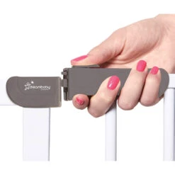 Barrière De Porte Ava 75/81 Cm Blanc De Dreambaby 5 Barrière De Porte Ava 75/81 Cm Blanc De Dreambaby -Mini Moomes Soldes 01151175 3