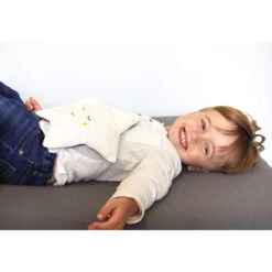 Mon étoile Relax Bouillotte Graines De Lin Blanc/Gris De Candide -Mini Moomes Soldes 01151288 4