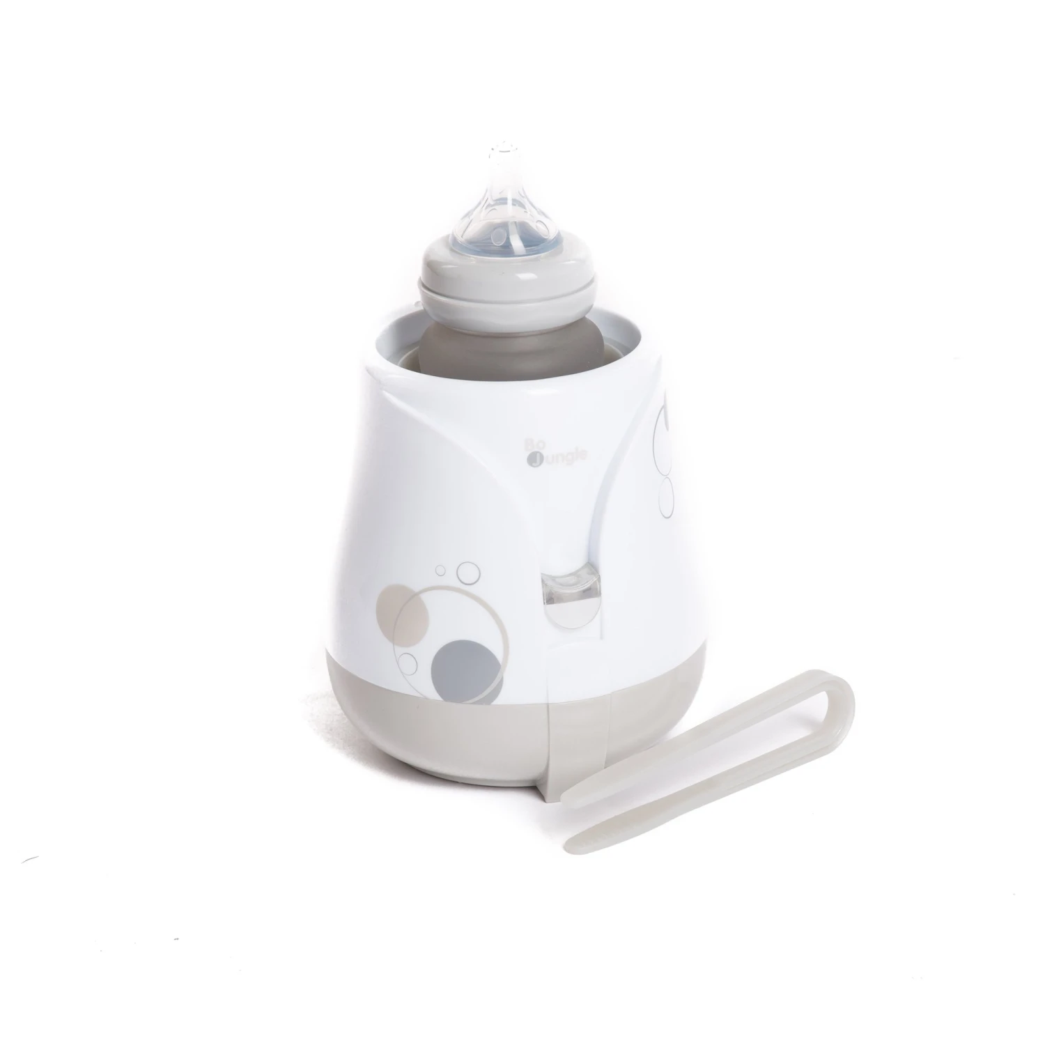 B-Chauffe Biberon Fleur Gris De Bo Jungle 2 B-Chauffe Biberon Fleur Gris De Bo Jungle – Image 2