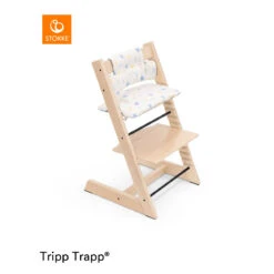 Coussin De Chaise Tripp Trapp® Stars Multicolore De Stokke® -Mini Moomes Soldes 01153183 5