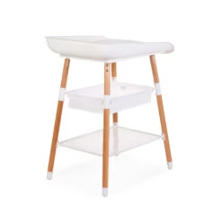 Evolux Table à Langer Naturel Blanc De Childhome -Mini Moomes Soldes 01154765 9