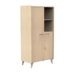 Arty Armoire 2 Portes Chêne Suave De Sauthon Baby's Sweet Home 8 Arty Armoire 2 Portes Chêne Suave De Sauthon Baby's Sweet Home -Mini Moomes Soldes 01156299 3