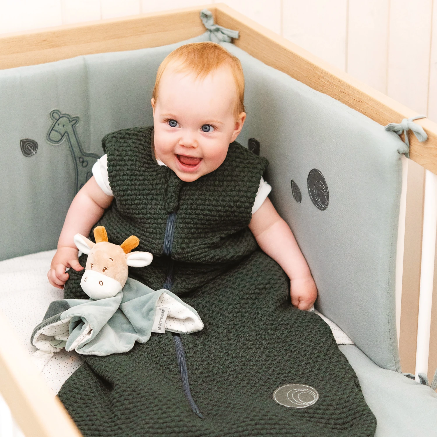 Luna & Axel Gigoteuse Hiver TOG 2.5 Vert Foncé 90 Cm De Nattou 3 Luna & Axel Gigoteuse Hiver TOG 2.5 Vert Foncé 90 Cm De Nattou – Image 3