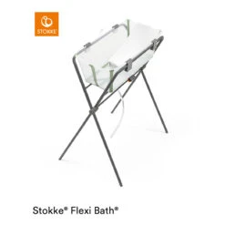Baignoire Flexi Bath Transparent Green De Stokke® -Mini Moomes Soldes 01161825 3