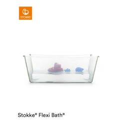Baignoire Flexi Bath Transparent Green De Stokke® -Mini Moomes Soldes 01161825 4