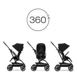 Poussette Eezy S Twist+ 2 Black Moon/Black De CYBEX -Mini Moomes Soldes 01163004 3