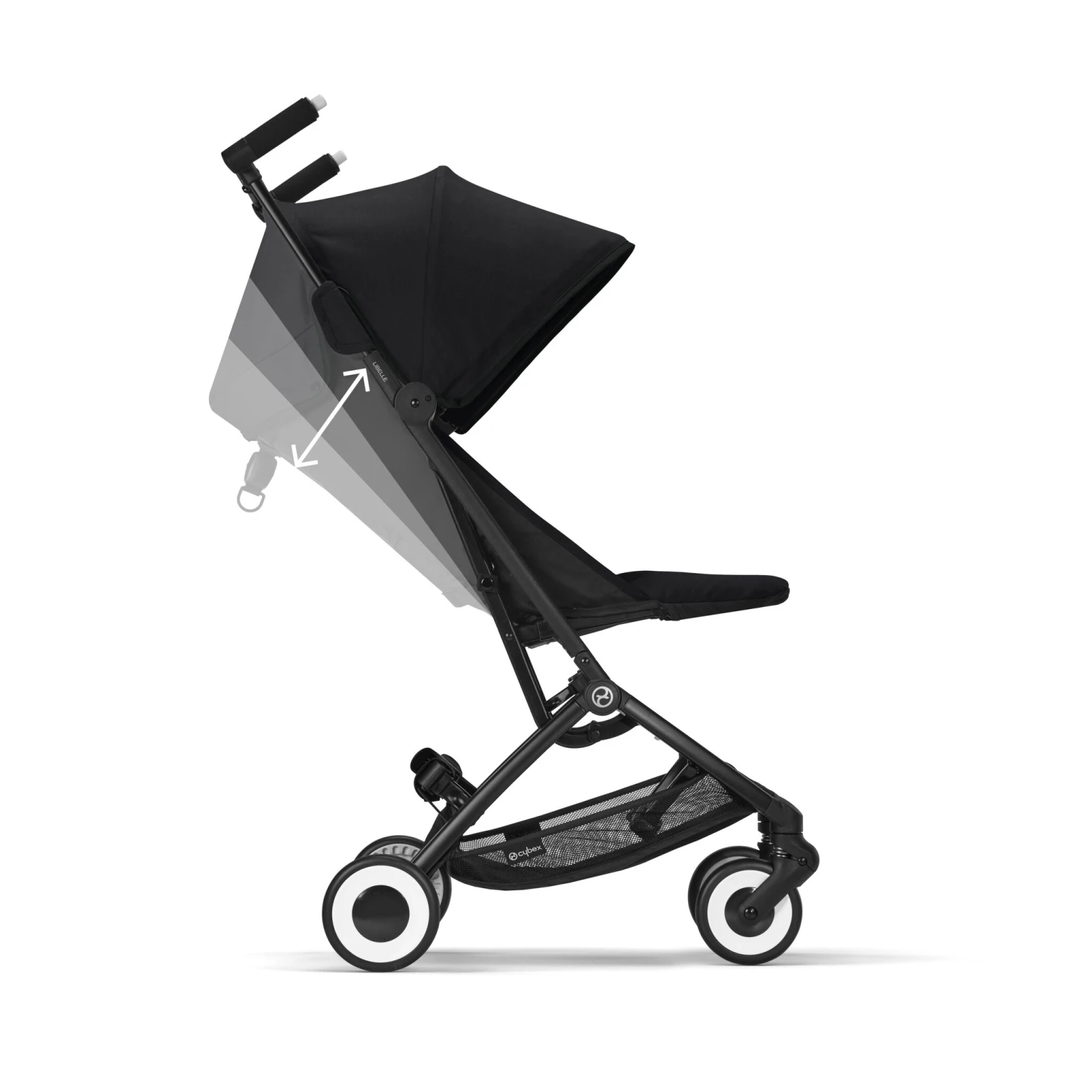 Poussette Libelle 2 Moon Black De CYBEX 4 Poussette Libelle 2 Moon Black De CYBEX – Image 4