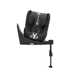 Siège Auto Sirona Z2 I-Size Deep Black De CYBEX -Mini Moomes Soldes 01164394 6