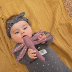 LÄSSIG Lange Mousseline 3 Pièces Rose/Moutarde 85 X 85 Cm De Lässig -Mini Moomes Soldes 01167706 7