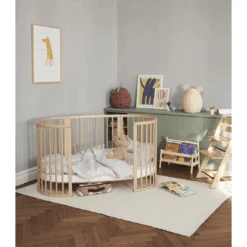 Sleepi™ Extension Pour Lit V3 Naturel De Stokke® -Mini Moomes Soldes 01167716 4
