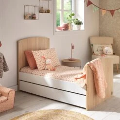 Access Tiroir De Lit 70x140 Bois Blanc De Sauthon Baby's Sweet Home -Mini Moomes Soldes 01169644 5