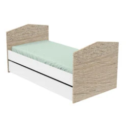 Cabanon Tiroir De Lit 70x140 Blanc De Sauthon Baby's Sweet Home -Mini Moomes Soldes 01169818 3
