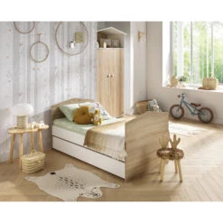 Cabanon Tiroir De Lit 70x140 Blanc De Sauthon Baby's Sweet Home -Mini Moomes Soldes 01169818 5