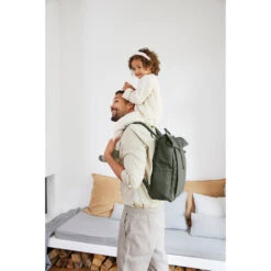 LÄSSIG Sac à Dos à Langer Rolltop Up Olive De Lässig -Mini Moomes Soldes 01171635 3
