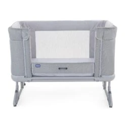 Berceau Cododo Next 2 Me Forever Ash Grey De Chicco -Mini Moomes Soldes 01171807 7