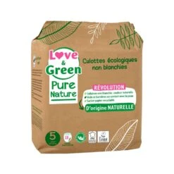 Pure Nature Culottes écologique T5 De Love & Green