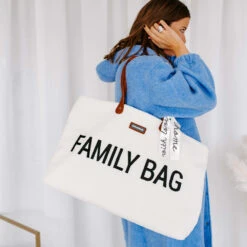 Teddy Family Bag Ecru De Childhome -Mini Moomes Soldes 01172204 8